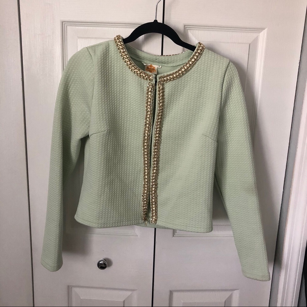 Gold Chain Lining Jacket